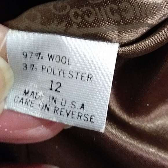 Tahari Houndstooth Vintage 80's Blazer - Picture 12 of 15